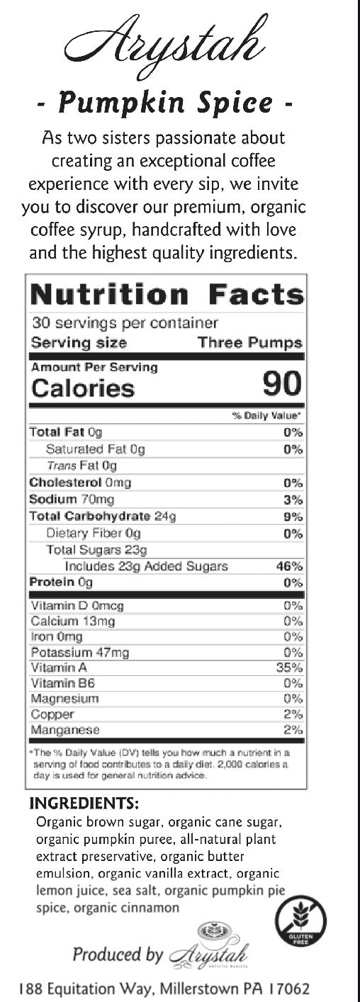 Pumpkin Maple (case of 6)